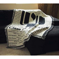 Standard 2 Layer Fringed Throw